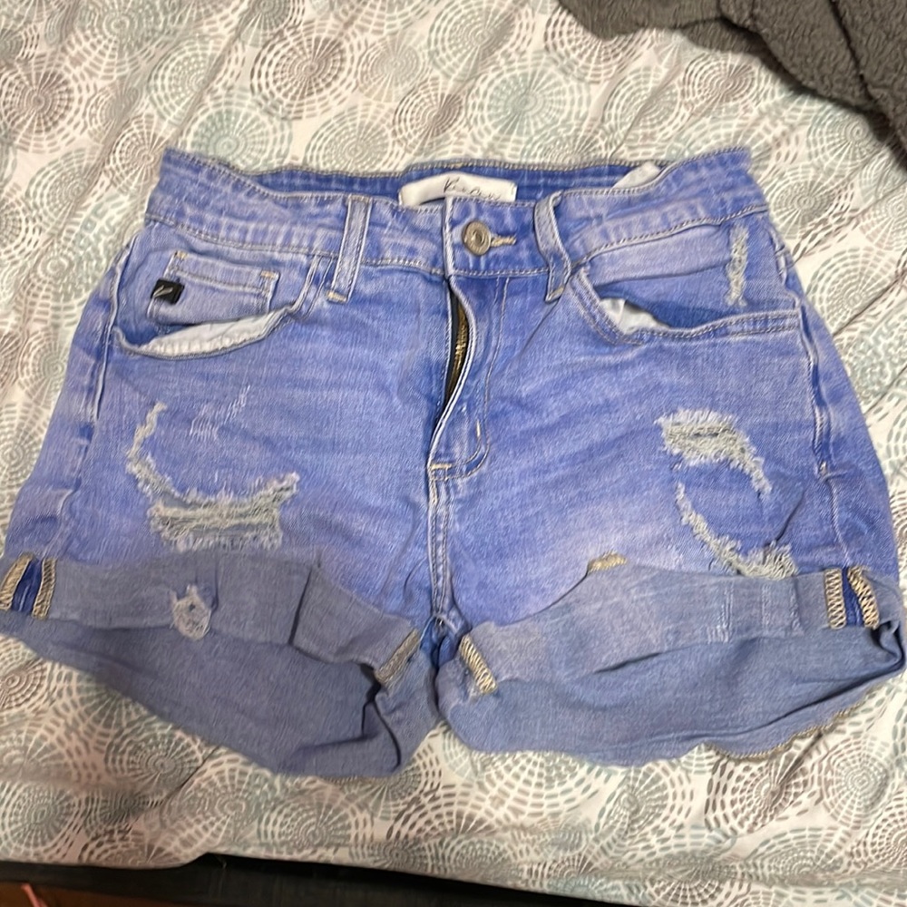 Womens Ripped Shorts
